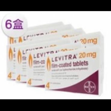 樂威壯（Levitra）盒裝（6盒）拜耳原裝進口無效退款